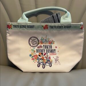 Authentic Tokyo Disney Resort Insulated Tote Lunch Bag